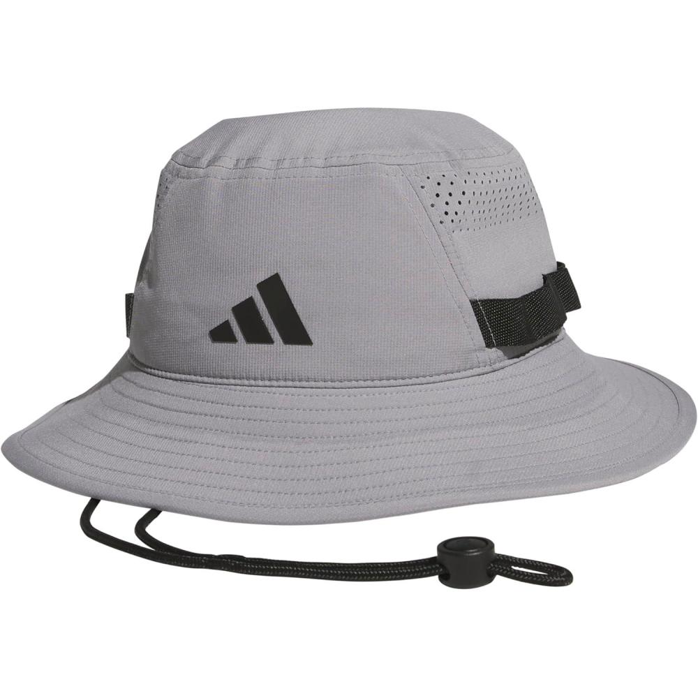 imageAdidas Mens Victory Bucket Hat for Men  Athletic Sun Cap for OutdoorsGreyBlack50