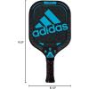 imageAdidas Drive Pickleball Paddle  Fiberglass Surface  Carbon Reinforced  Low Density Polypropylene Honeycomb  Featuring Spinblade Grit  Designed for Beginners  USAPA ApprovedDrive Blue