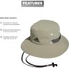 imageAdidas Mens Victory Bucket Hat for Men  Athletic Sun Cap for OutdoorsFeather GreyBlack40