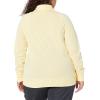 imageadidas Essentials WarmUp Tricot Slim 3Stripes Track Jacket Plus Size WomensAlmost YellowWhite