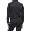 imageadidas Essentials WarmUp Tricot Slim 3Stripes Track Jacket Plus Size WomensLegend Ink