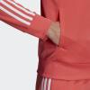 imageadidas Essentials WarmUp Tricot Slim 3Stripes Track Jacket Plus Size WomensSemi TurboWhite