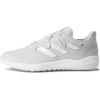 imageadidas Mens Adizero Afterburner 8 Turf Baseball ShoeTeam Light GreySilver MetallicWhite