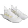 imageadidas Mens Adizero Afterburner 9 Nwv Turf SneakerWhiteGold MetallicWhite
