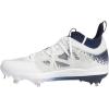 imageadidas Mens Adizero Afterburner 9 NwvTeam Navy BlueSilver MetallicWhite