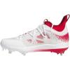 imageadidas Mens Adizero Afterburner 9 NwvTeam Power RedSilver MetallicWhite