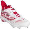 imageadidas Mens Adizero Afterburner 9 NwvTeam Power RedSilver MetallicWhite