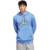 imageadidas Mens Big Logo Graphic HoodieBlue Fusion
