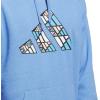 imageadidas Mens Big Logo Graphic HoodieBlue Fusion