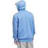 imageadidas Mens Big Logo Graphic HoodieBlue FusionWhite