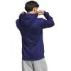 imageadidas Mens Big Logo Graphic HoodieDark BlueGreen