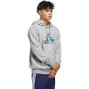 imageadidas Mens Big Logo Graphic HoodieMedium Grey Heather