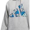imageadidas Mens Big Logo Graphic HoodieMedium Grey Heather