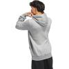 imageadidas Mens Big Logo Graphic HoodieMedium Grey HeatherBlue