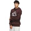 imageadidas Mens Big Logo Graphic HoodieShadow Brown