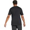 imageadidas Mens Essentials Big Logo TShirtBlackWhite