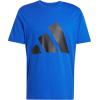 imageadidas Mens Essentials Big Logo TShirtTeam Royal BlueBlack
