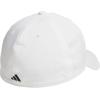 imageadidas Mens Gameday Stretch Fit Baseball CapWhiteBlack