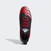 imageadidas Mens Icon V Bounce Cleats Baseball ShoeCore BlackSilver MetPower Red