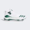 imageadidas Mens Icon V Bounce Cleats Baseball ShoeDark GreenDark GreenFtwr White