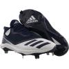 imageadidas Mens Icon V Bounce Cleats Baseball ShoeFootwear WhiteCollegiate NavyCollegiate Navy