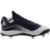 imageadidas Mens Icon V Bounce Cleats Baseball ShoeFootwear WhiteCollegiate NavyCollegiate Navy