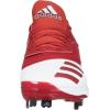imageadidas Mens Icon V Bounce Cleats Baseball ShoePower RedPower RedFtwr White