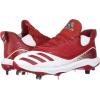 imageadidas Mens Icon V Bounce Cleats Baseball ShoePower RedPower RedFtwr White