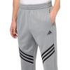 imageadidas Mens Select Foundation Fleece Basketball PantsGreyWhite