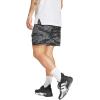 imageadidas Mens Train Essentials All Over Printed ShortsBlackGrey