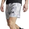 imageadidas Mens Train Essentials All Over Printed ShortsHalo Silver