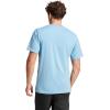 imageadidas Mens Train Essentials Feelready Novelty TShirtSemi Blue BurstBlack