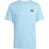 imageadidas Mens Train Essentials Feelready Novelty TShirtSemi Blue BurstBlack