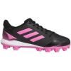 imageadidas UnisexChild Purehustle 2 Md Baseball ShoeBlackScreaming PinkWhite