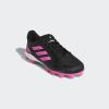 imageadidas UnisexChild Purehustle 2 Md Baseball ShoeBlackScreaming PinkWhite