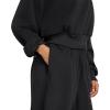 imageadidas Womens All Szn Soft Lux Loose SweatshirtBlack