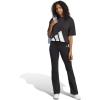 imageadidas Womens Essentials Big Logo Boyfriend TShirtBlackWhite