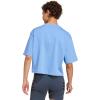 imageadidas Womens Essentials Big Logo Boyfriend TShirtBlue FusionBlue