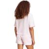 imageadidas Womens Essentials Big Logo Boyfriend TShirtClear PinkWhite