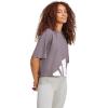 imageadidas Womens Essentials Big Logo Boyfriend TShirtGrey StrataWhite