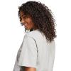 imageadidas Womens Essentials Big Logo Boyfriend TShirtMedium Grey HeatherBlack
