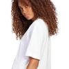 imageadidas Womens Essentials Big Logo Boyfriend TShirtWhiteBlack