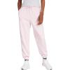 imageadidas Womens Essentials Linear French Terry Cuffed PantsClear PinkWhite