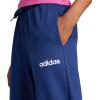 imageadidas Womens Essentials Linear French Terry Cuffed PantsDark BlueWhite