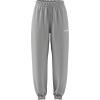imageadidas Womens Essentials Linear French Terry Cuffed PantsLight Grey HeatherWhite