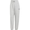 imageadidas Womens Essentials Linear French Terry Cuffed PantsMedium Grey HeatherBlack