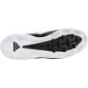 imageadidas Womens Purehustle 2 MdBaseball ShoeBlackWhiteWhite