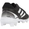 imageadidas Womens Purehustle 2 MdBaseball ShoeBlackWhiteWhite