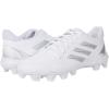 imageadidas Womens Purehustle 2 MdBaseball ShoeWhiteSilver MetallicSilver Metallic