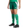 imageadidas Womens Standard Tiro 24 ShortsTeam Dark GreenWhite